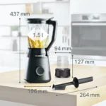 Блендер стационарный Bosch MMB6176B — изображение 4